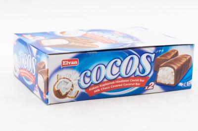 Батончик Cocos Milk Bar с молочным шоколадом Кокос 32 гр