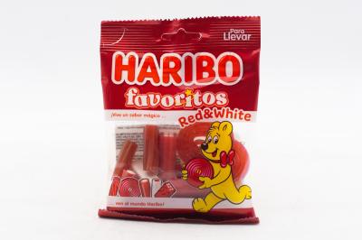 Мармелад жевательный Haribo Favouritos красное и белое 90 гр