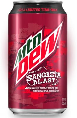 Mountain Dew Sangrita Blast